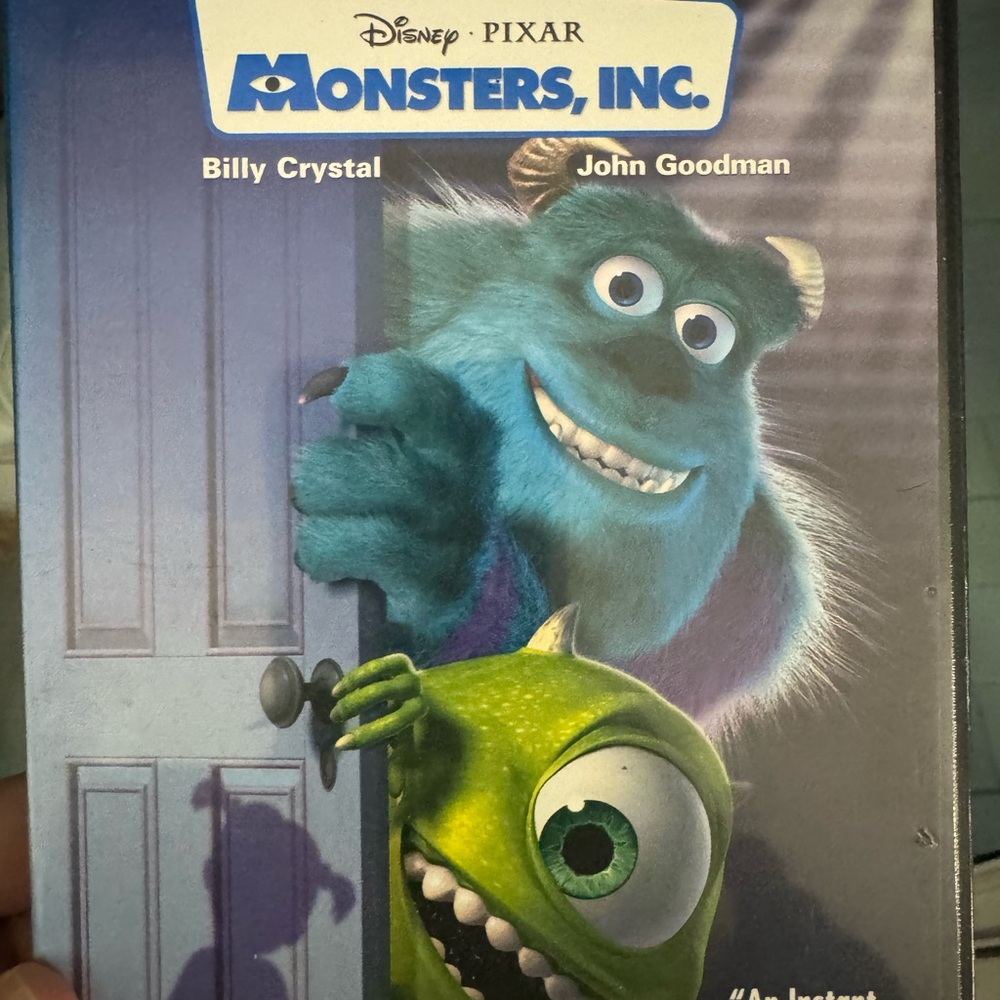 Monsters, Inc. DVD